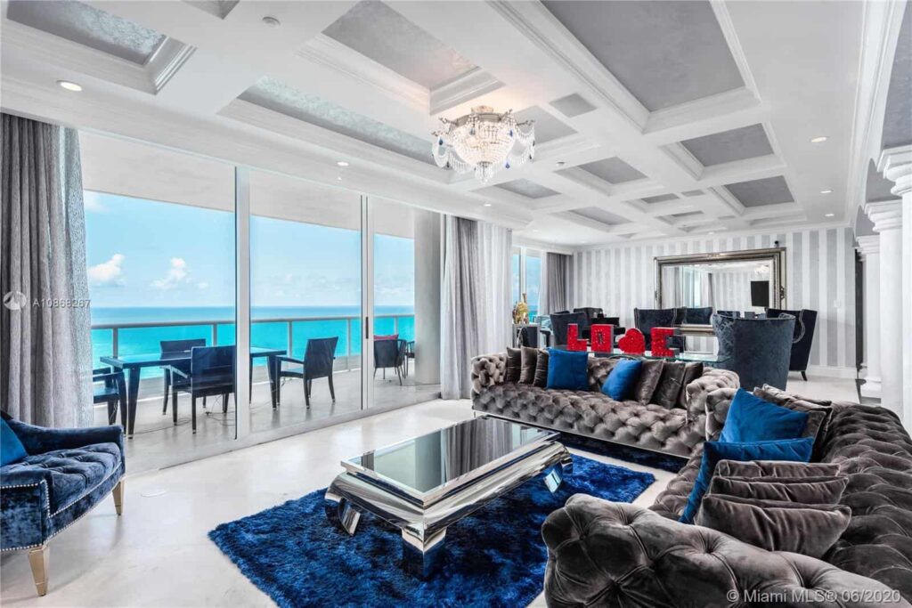 Miami Beach Oceanfront Penthouses: 5025 COLLINS AVE #PENTHOUSE, MIAMI BEACH, FL 33140