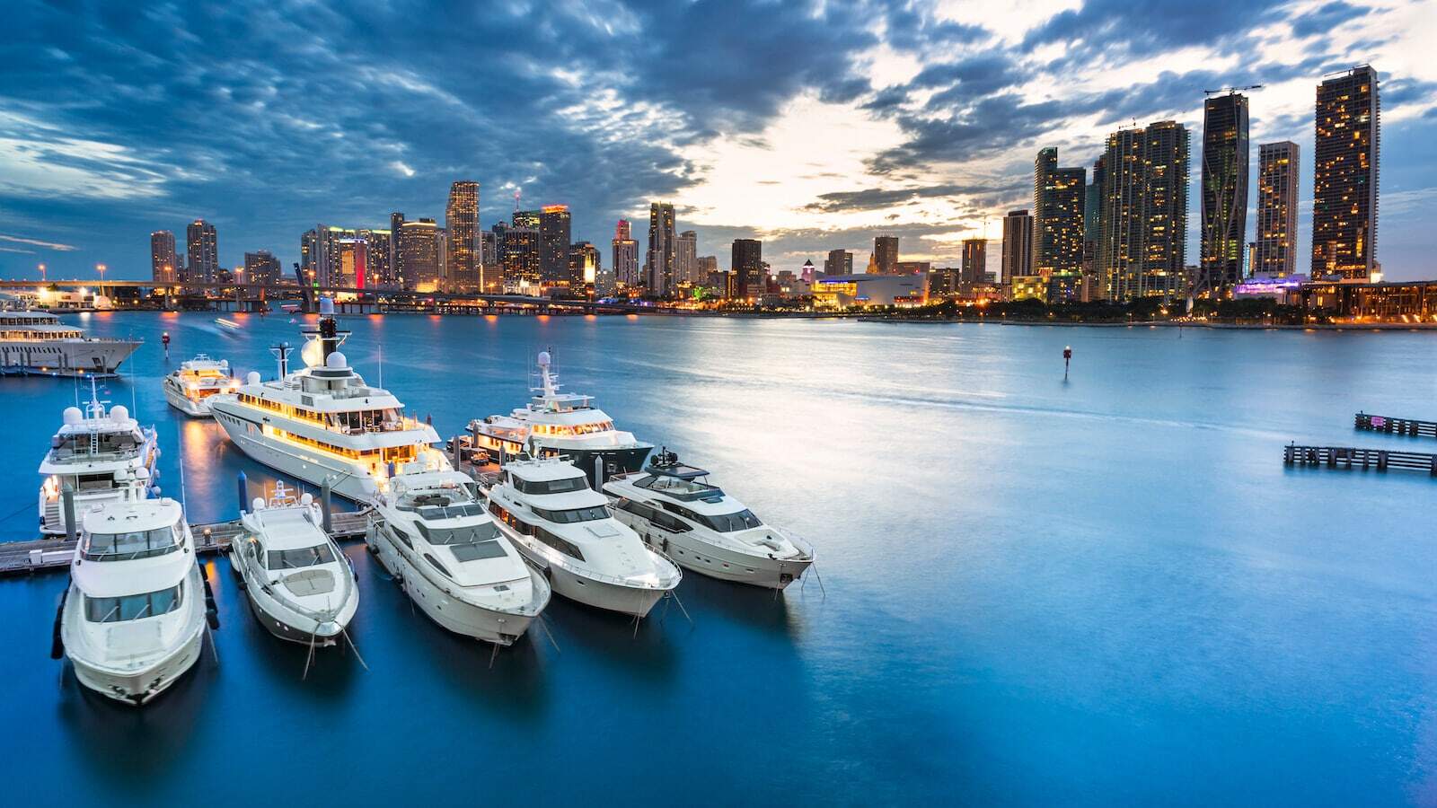 Boating in Biscayne Bay