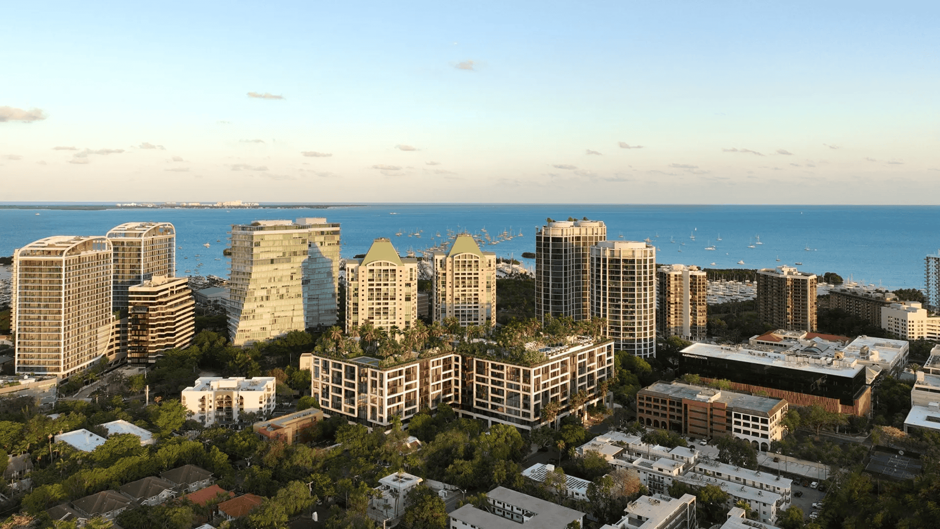 The Well Coconut Grove Arial Bay 2