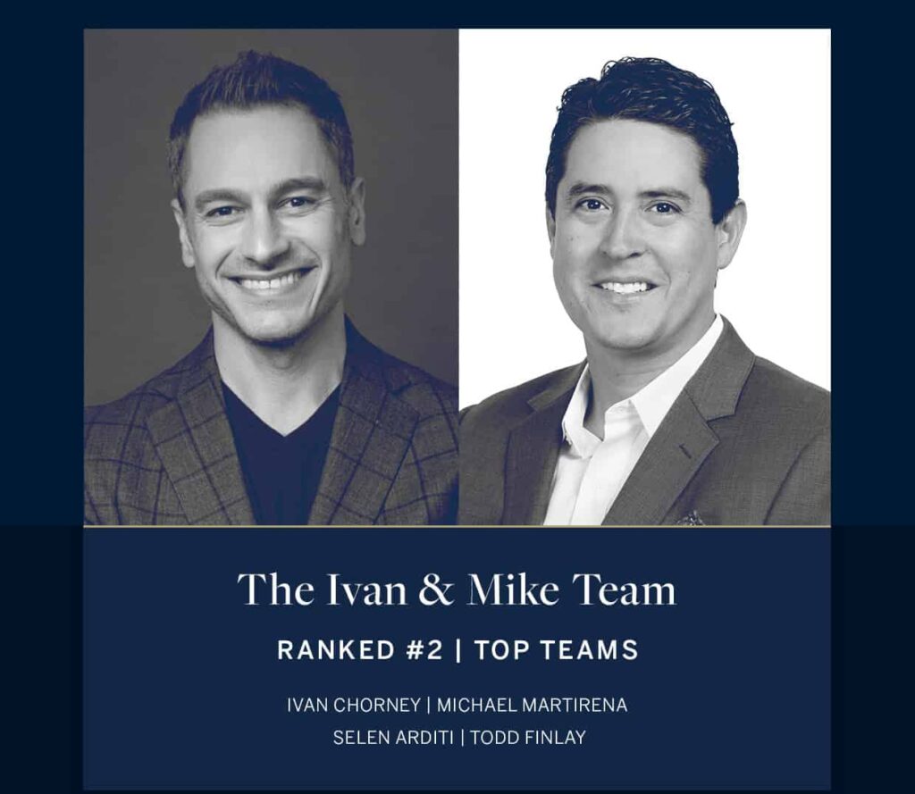 The Ivan and Mike Ranked # 2 Top Teams Sotheby's International Realty