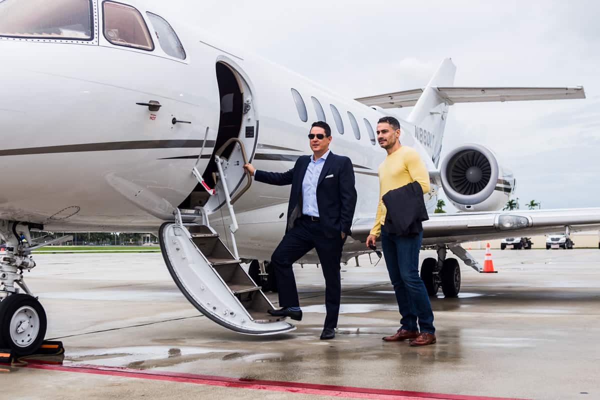 Mike and Ivan partnership with Vida Jets