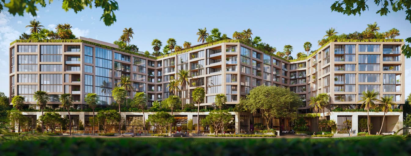 Rendering of THE WELL Coconut Grove showing wellness-focused design elements