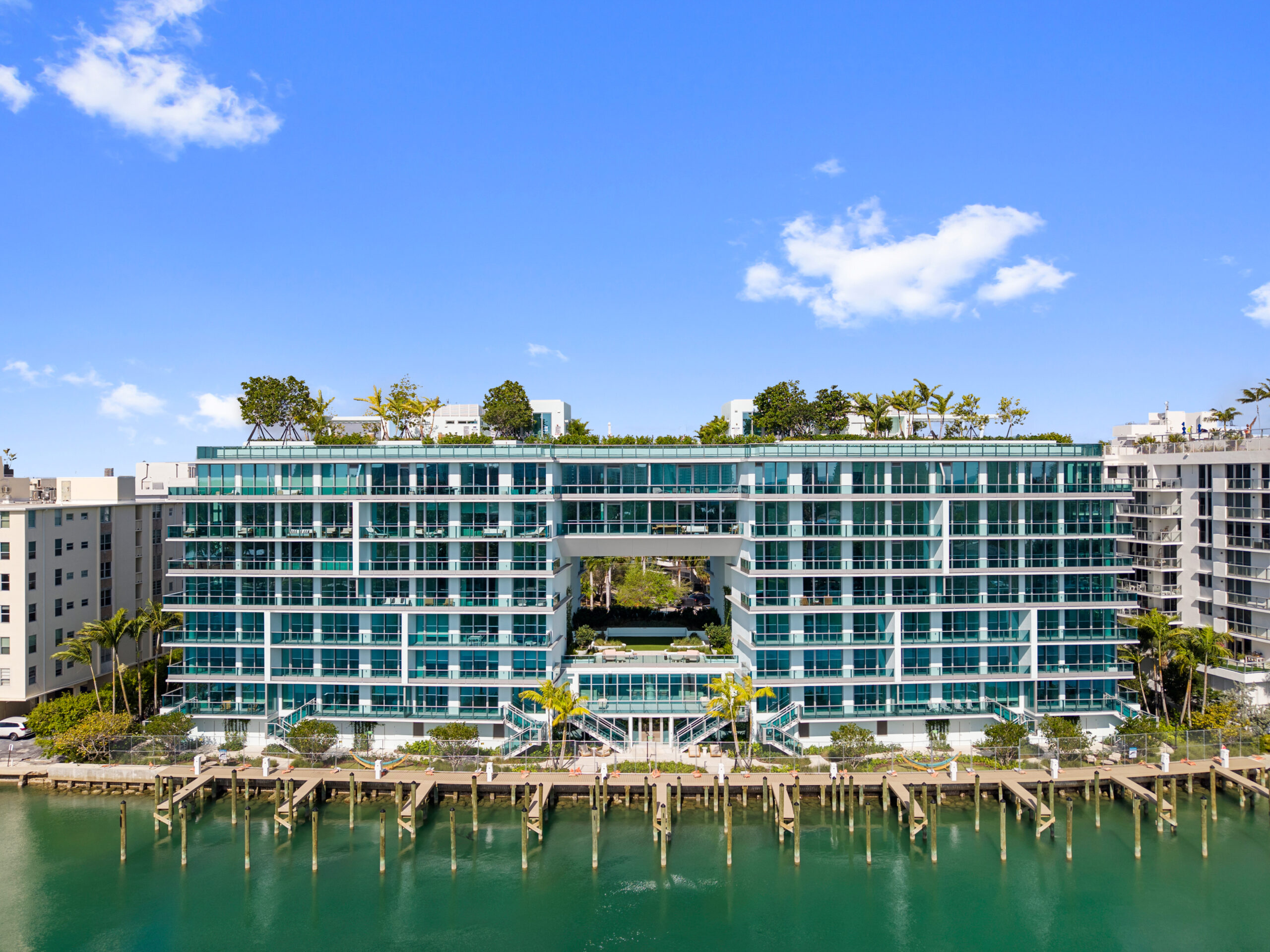 Baia North Miami waterfront condominium overlooking Biscayne Bay