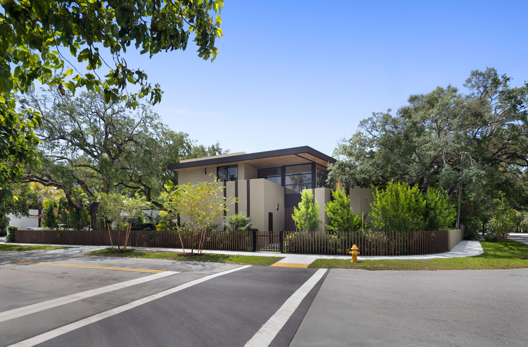 1698 Tigertail Avenue - Peacock house