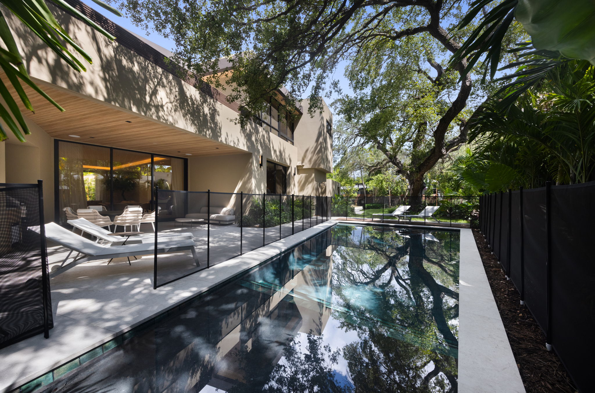 1698 Tigertail Avenue - Peacock house